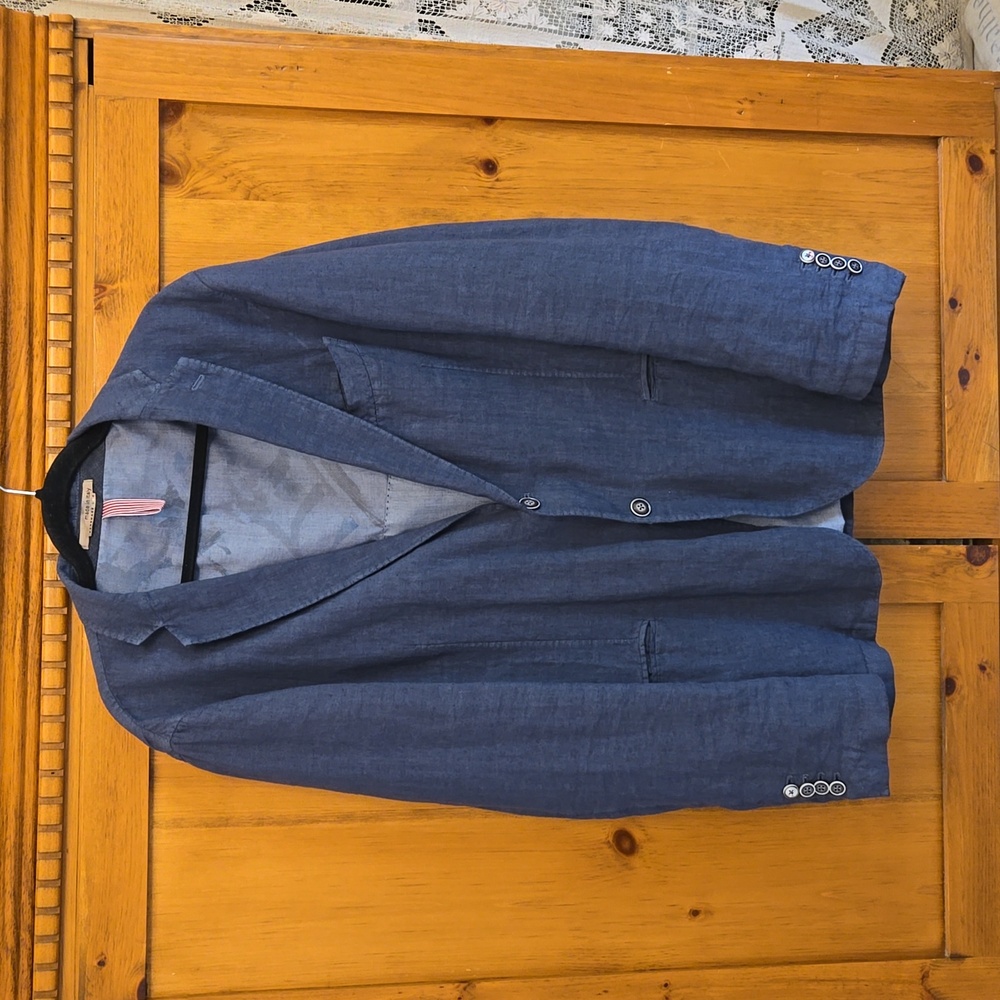 Stone Rose Linen Sport Jacket